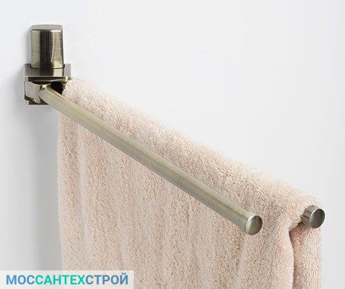 Ремонт ванной и санузла Exter-K-5231-Держатель-полотенец-двойной