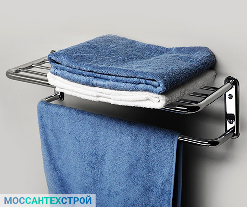 Ремонт ванной и санузла K-888-Полка-для-полотенец