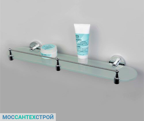 Ремонт ванной и санузла Isen-K-4044-Полка-стеклянная-с-бортиком