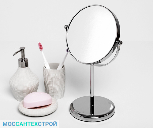 Ремонт ванной и санузла K-1003-Зеркало-двухстороннее,-стандартное-и-с-3-х-кратным-увеличением