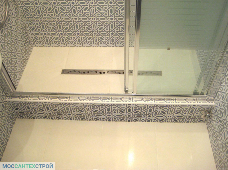 фото-93 ремонт ванной комнаты и туалета в Москве