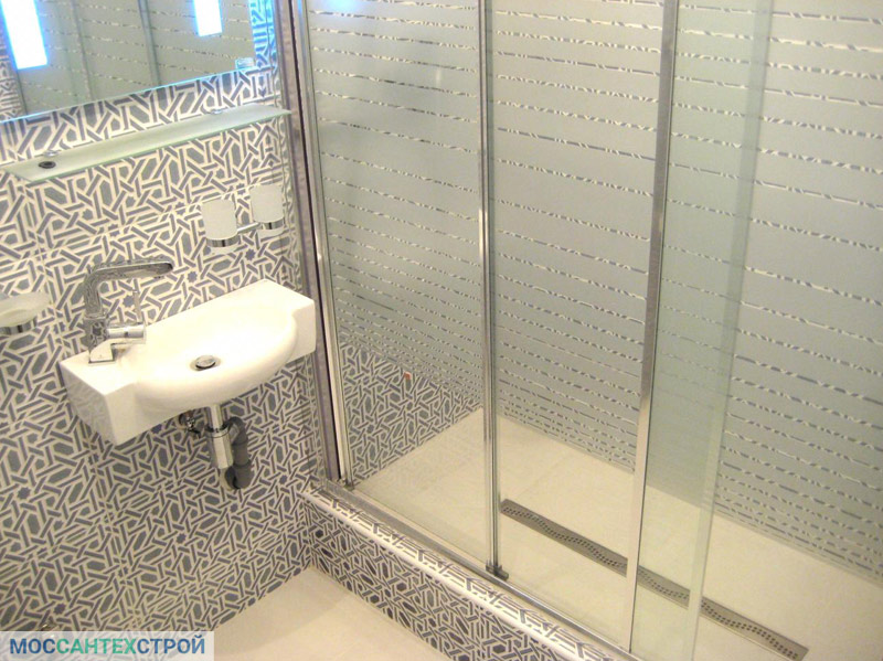 Ремонт ванной комнаты и туалета, санузла под ключ от Моссантехстрой,  фото и цены проекта _38