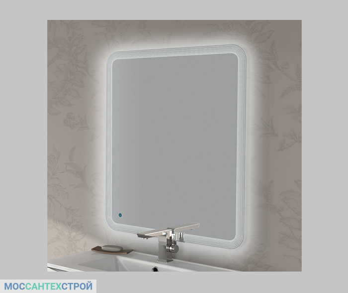 Ремонт ванной и туалета, санузла в Москве, Зеркало-CEZARES-со-встроенной-LED-подсветкой-и-сенсорным-выключателем-Touch-system-44998