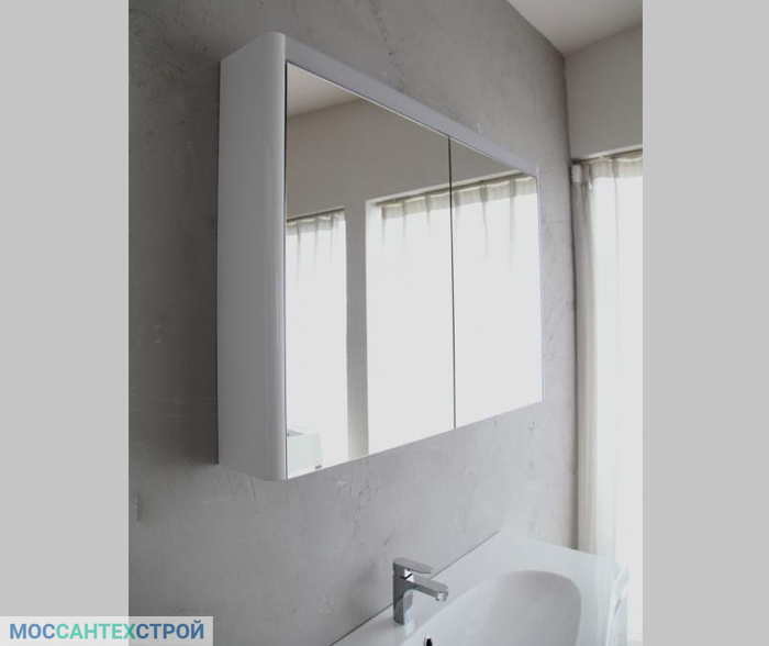 Ремонт ванной и туалета, санузла в Москве,Зеркальный-шкаф-BELBAGNO-BB1000BMS